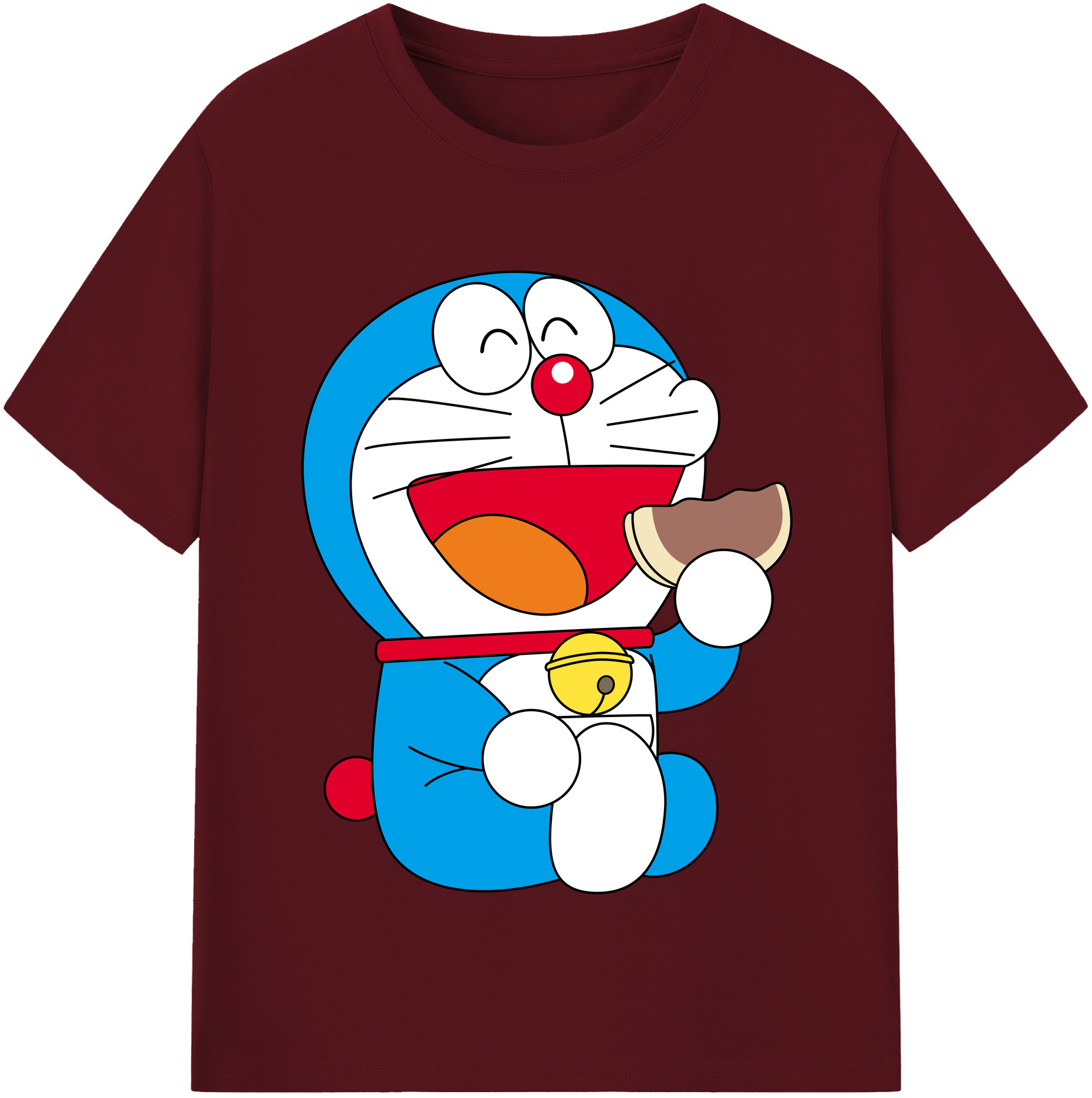 （画像用） ドラえもん Doraemon 綿100％半袖Tシャツ（フロントプリント）